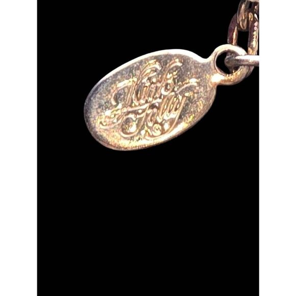 Kirks Folly Vintage Goldtone Leaf Necklace - Picture 2 of 3